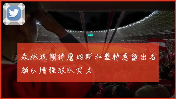 森林狼期待詹姆斯加盟特意留出名额以增强球队实力