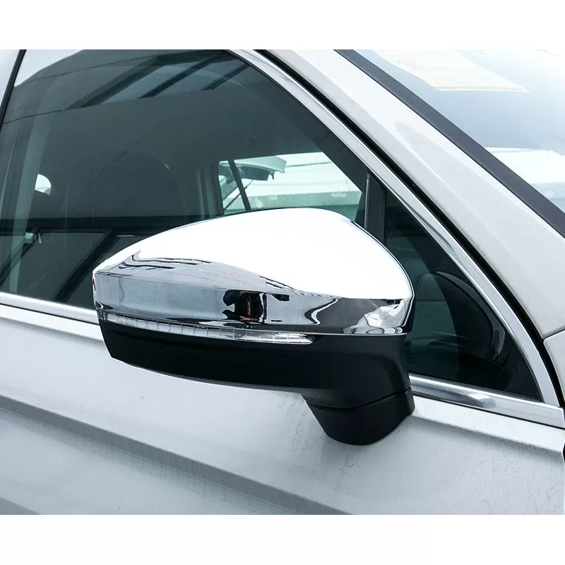 VW TIGUAN - Ayna Kapağı 2 prç.P.çelik Krom