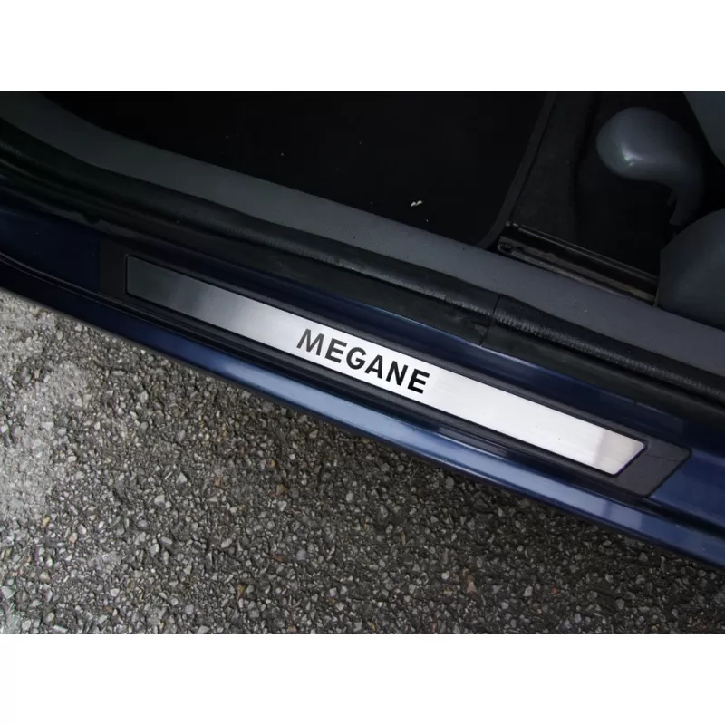 Renault Megane 4 2016 ve Sonrası Krom Kapı Eşik...